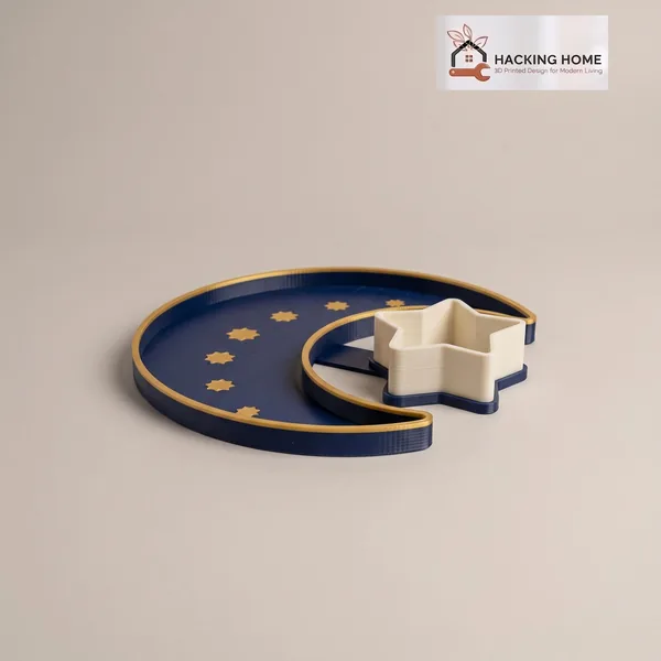 Crescent Date Tray with Star Bowl photo 9
