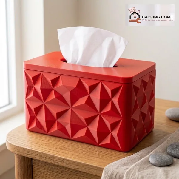 Faceted Tissue Box Cover photo 10