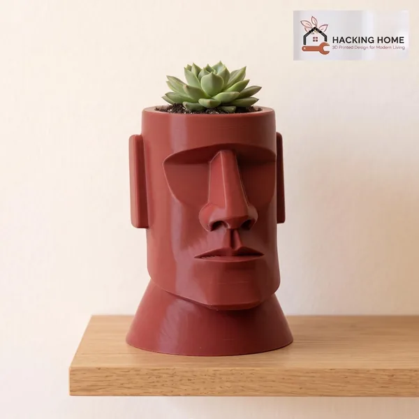 Moai Head Planter photo 10