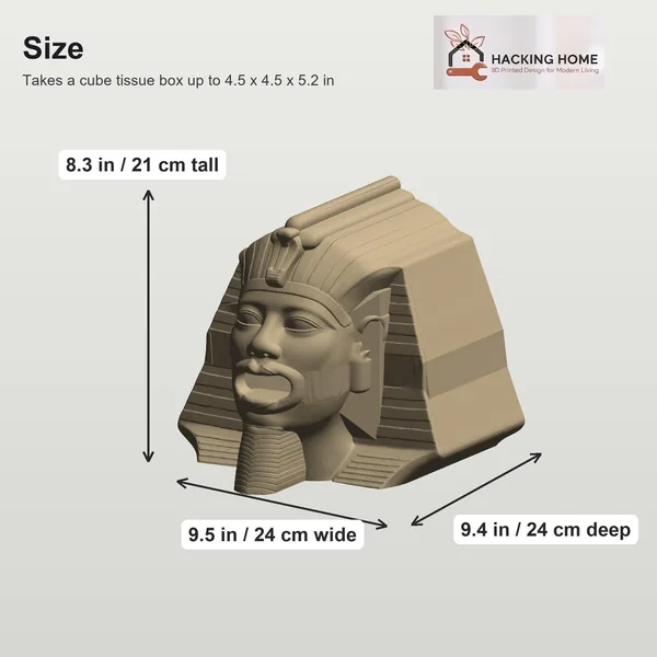 Pharaoh Tissue Box Holder photo 12