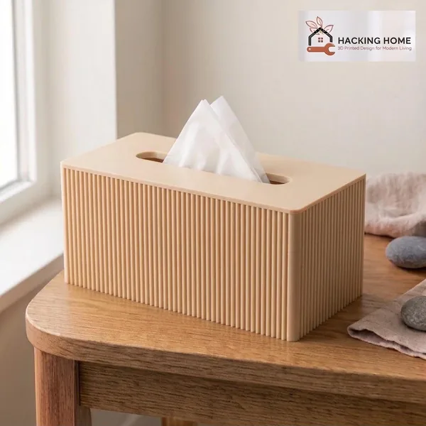 Ribbed Tissue Box Cover photo 5