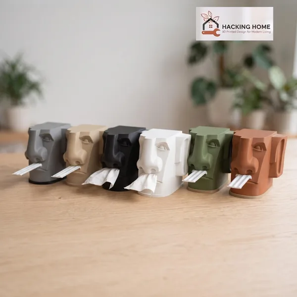Stone Head Tissue Box Holder photo 4