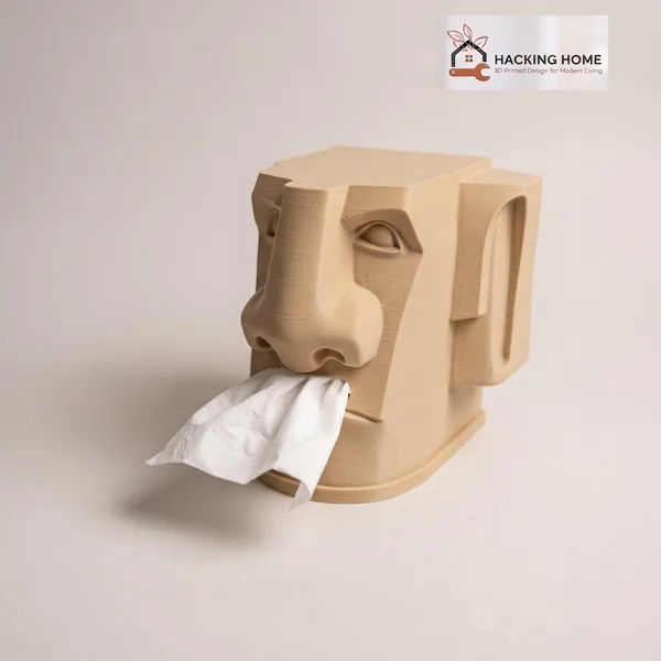 Stone Head Tissue Box Holder photo 9