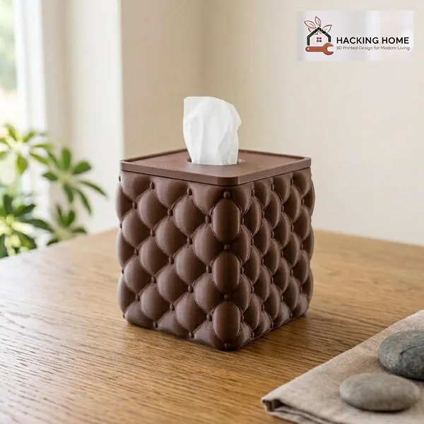 Tufted Tissue Box Cover photo 8