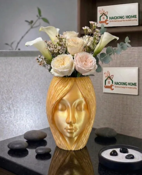 Woman Face Flower Pot photo 7